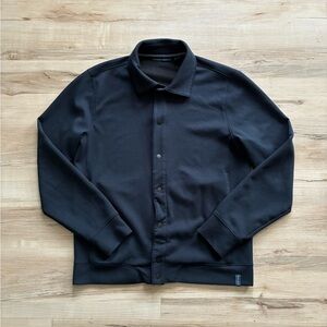 Perry Ellis Men's Snap Button Blue Jacket